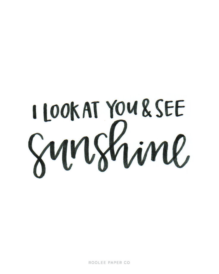 Looking For My Sunshine