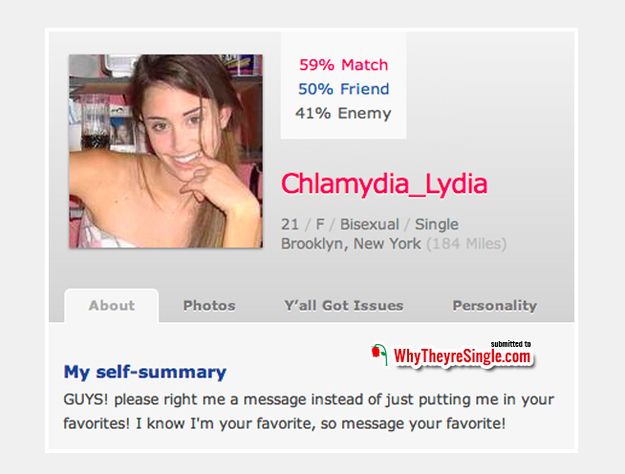 Hilarious Dating Profiles