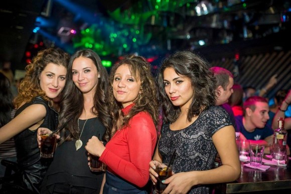 Tania Club In Girls Sands Night Bulgaria Golden In